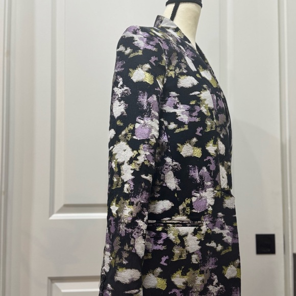 Banana Republic elegant open front Blazer Jacket Floral Multicolor sz 10 NWOT’s - Picture 4 of 14